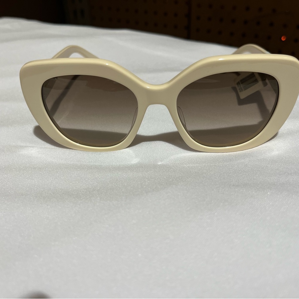Celine Cream Sunglasses - Picture 3 of 5